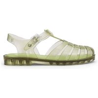 melissa sandalias possession - transparent green para mujer