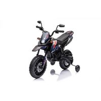 moto aprilia rx 125 12v azul - moto electrica infantil de bateria para ninos