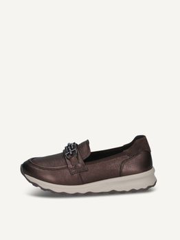 CAPRICE Slipper, brown, made of Leather, Size 37