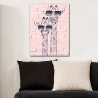 pintura decorativa lienzo 241744782070100 multicolor 70x100 cm