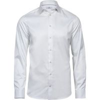 tee jays camisa manga larga luxury para hombre