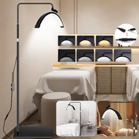 lampara de pestanas luz de media luna lampara led de luna luz de relleno para fotografia para extension de pestanas lamparas de pie para salon de belleza y maquillaje