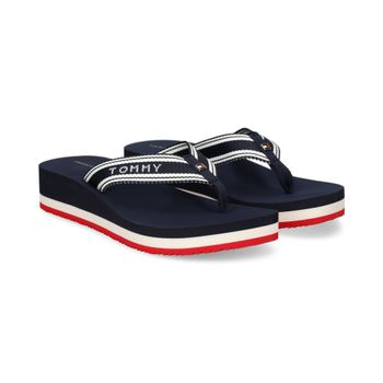 Tommy Hilfiger Chanclas Mujer - Azul Marino Talla 38