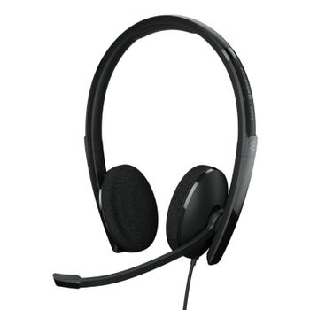 Auriculares Epos ADAPT 160T con cable USB-C para oficina y Microsoft Teams, negros