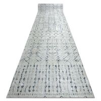 alfombra de pasillo con refuerzo de goma lotus oasis 43570 boho beige  100x770 cm