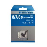 shimano  3 pines de cadena 6-7-8v - bulon para cadena cn-907050 para cadenas de 6-7-8 velocidades3 unidades