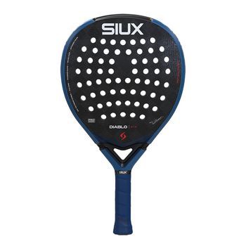Siux - Pala De Pádel Diablo Pro 2026 Royal Blue Nivel Profesional Forma Lágrima - Equilibrio Entre Potencia Y Control