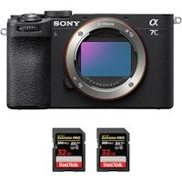 a7c ii negro  2 sandisk 32gb extreme pro uhs-ii sdxc 300 mbs  pdf mcz direct 20 tecnicas para me