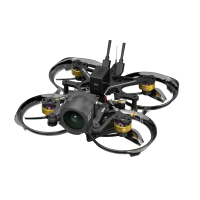 drone de carreras fpv rc flywoo flylens 75 o4  o4 pro 2s whoop bnf con sistema digital hd goku f405 fc