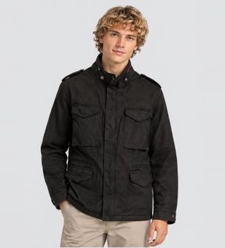 Ten c para hombre. 26WTCUB04046 Cazadora Field negro (46), Casual, Poliéster