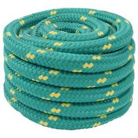 cuerda para barco 5 mm 25 m verde vidaxl