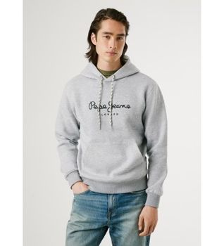 Pepe Jeans para hombre. PM5800019 Sudadera Macbeth gris (M), Casual, Poliéster