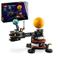 lego technic planeta tierra y luna en orbita juego de construccion 10 anos - 42179