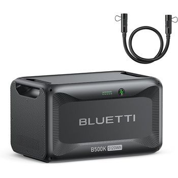 Bluetti B500k 5120wh Batería Expansión Para Apex300, Ac500, Ac300, Lifepo4, Hogar, Emergencia, Fuera De Red