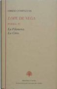 obras completas poesia t iv la filomena la circe