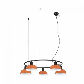 Lámpara colgante tatawin s metal (5 luces)