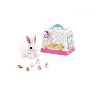 Conejo Interactivo Pets Alive Pasea Con Sus 3 Conejitos