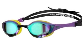 Gafas de natacion arena cobra edge swipe mirror esmeralda plum cyber lima