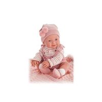 muneca recien nacida mia pipi con manta 42 cm cuerpo vinilo