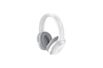 Razer Barracuda - Auriculares Inalámbricos para Móvil y Juegos Multiplataparama (Modos Inalámbricos Dobles SmartSwitch, Micrófonos con Cancelación de Ruido, TriForce Driver 50mm) Mercury Blanco