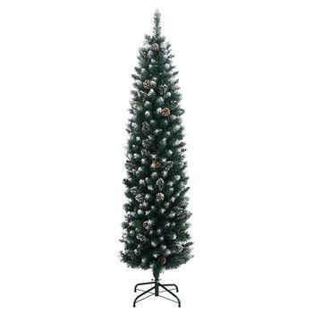 Árbol De Navidad | Decoraciones De Navidad Artificial Estrecho 150 Leds 150 Cm