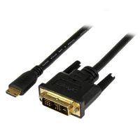 cable adaptador mini hdmi a dvi-d startech 2 metros