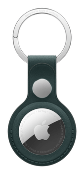 AirTag FineWoven Key Ring - Dark Green