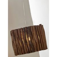 lampara techo xiloh rda ramas teca 50dx35 cms 50dx35 cms