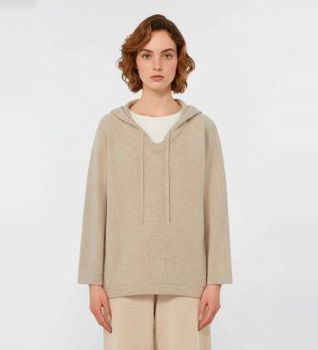 Weekend Max Mara para mujer. 2525366162600 Jersey Ghianda beige (L), Casual, Lana
