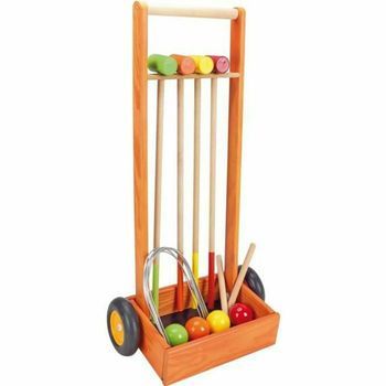 Set De Croquet De Madera Jeujura