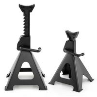 juego de 2 soportes gato para coche con capacidad de carga de 6 toneladas y altura ajustable de 36 a 585 cm