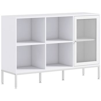 Aparador de cocina 120x37x81.5 cm blanco