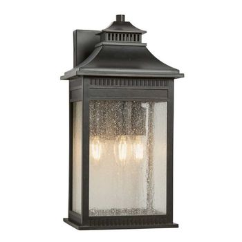 Aplique de pared de exterior livingston (3 luces)