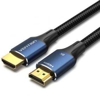 Cable HDMI Vention ALGLJ 2.1 8K 5m Azul Macho a Macho eARC HDR 48Gbps
