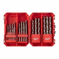 milwaukee metal drill bit hss-g 25pcs 1-13mm thunderweb