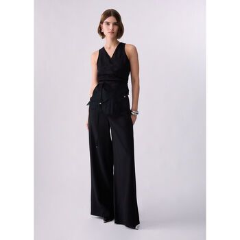 Liu Jo Pantalones Pantalones en viscosa flamé para mujer