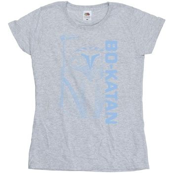 Disney Camiseta manga larga The Mandalorian para mujer