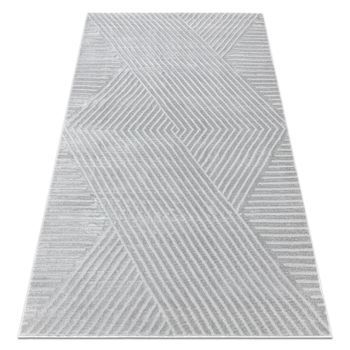 Alfombra Balance 1503 Gris - Geométrico, Estructural, Glamour 140x190 Cm