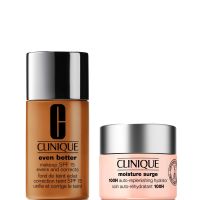 clinique even better vitamin makeup foundation  moisture surge 100h hydrator moisturiser bundle various shades - wn 114 golden