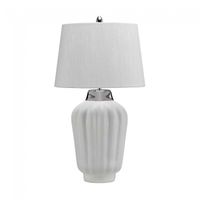 lampara de mesa bexley blanca