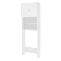 armario alto de lavadora 190 x 625 cm blanco ecd germany