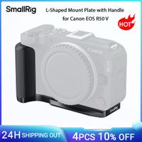 empunadura smallrig r50 v en forma de l para canon r50v con placa de liberacion rapida para arca soporte ligero disparo vertical 5429