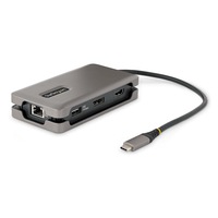 adaptador multipuertos usb-c - hdmidp 4k a 60hz - hub ladron usb de 3 puertos - power delivery de paso de 100w - gbe - docking station usb tipo c de