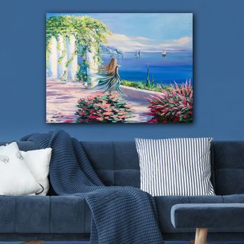 Pintura Decorativa Lienzo 439942519_70100 Multicolor 70x100 Cm