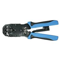 toolland herramienta de engglamiento profesional para conectores modulares para rj45 rj11 y mas