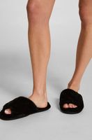 hunkemoller pantuflas lia negro