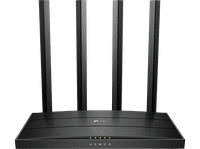 router wifi - tp-link archer c6 1200 mbps doble banda mu-mimo beamforming gigabit wps wpa3