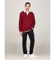 tommy jeans para hombre dm0dm09560 jeans scanton de corte ajustado negro 2736 casual algodon