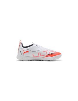 Botas de fútbol Puma Ultra 5 Play Blanco Niño