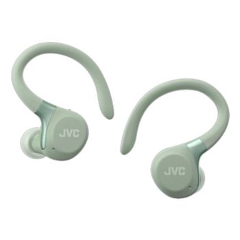 Auriculares JVC HA-EC75T-G-U inalámbricos Bluetooth deportivos con protección IP57, micrófono y carga USB-C, color verde